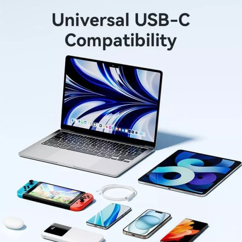 VENTION USB-C auf USB-C Kabel 1m Schwarz TRCBF