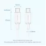 VENTION USB-C auf USB-C Kabel 1m Schwarz TRCBF