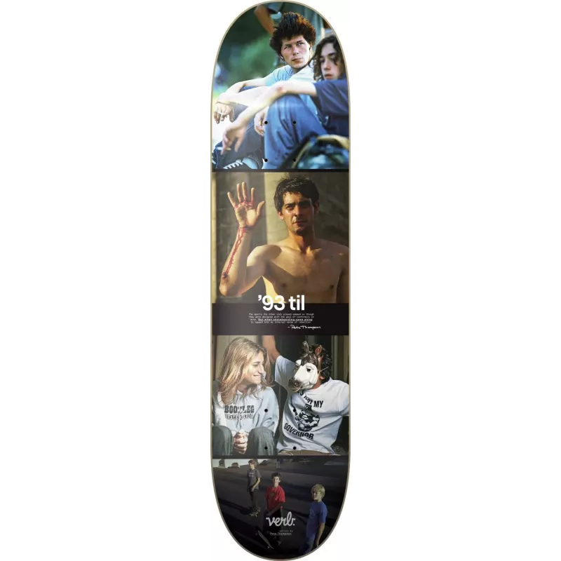 Verb 93 Til Collage Skateboard Deck 8.25 inch Reed & Foster