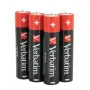 Verbatim 49500 Alkaline Batteries AAA LR03 (4 Stk./Pack)