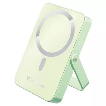 Verbatim Charge 'n' Go Magnetic Wireless Power Bank mit Stand 10000mAh USB-C PD 3.0 Grün