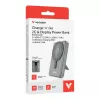 Verbatim Charge'n'Go Powerbank 2C & Display 10000 mAh Grau