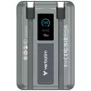 Verbatim Charge'n'Go Powerbank 2C & Display 10000 mAh Grau