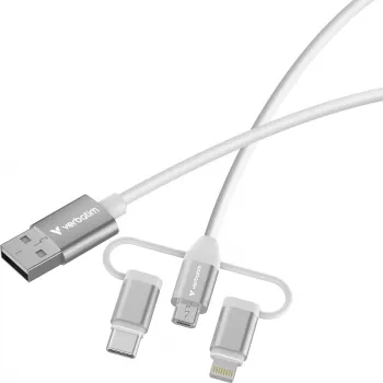 Verbatim Essentials 3in1 USB 2.0 Kabel USB-A / USB-B / USB-C