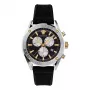 VERSACE V-Race Herren-Schweizer-Quarz-Chronograph Uhr VEHB00119 - 44mm, schwarzes Zifferblatt, silberfarbenes Edelstahlband