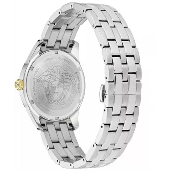 VERSACE V-Race Herrenuhr VE7C00523 41mm Edelstahl Chronograph