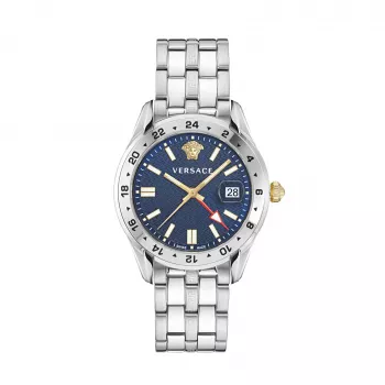 VERSACE V-Race Herrenuhr VE7C00523 41mm Edelstahl Chronograph