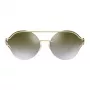VERSACE VE2184-12526U Damen-Sonnenbrille - Hellgoldener Rahmen, braune Verlaufsgläser