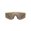 VERSACE VE2197-10005A Unisex Pilot Sonnenbrille Schwarz Grau 58mm
