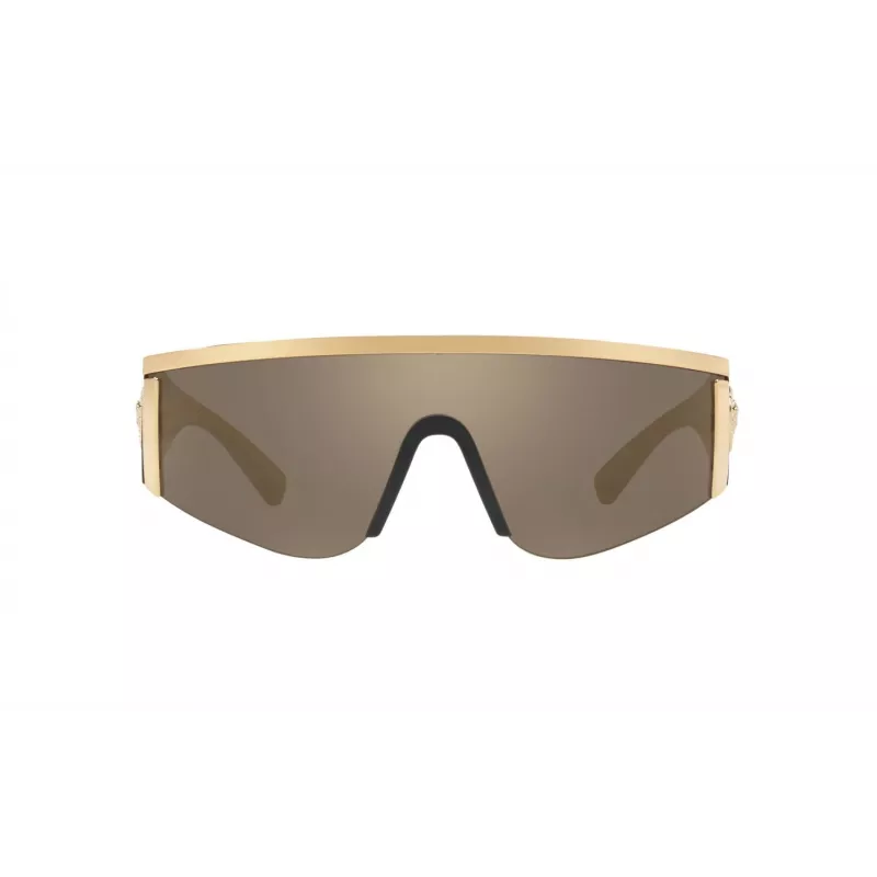 VERSACE VE2197-10005A Unisex Pilot Sonnenbrille Schwarz Grau 58mm