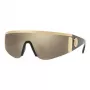 VERSACE VE2197-10005A Unisex Pilot Sonnenbrille Schwarz Grau 58mm