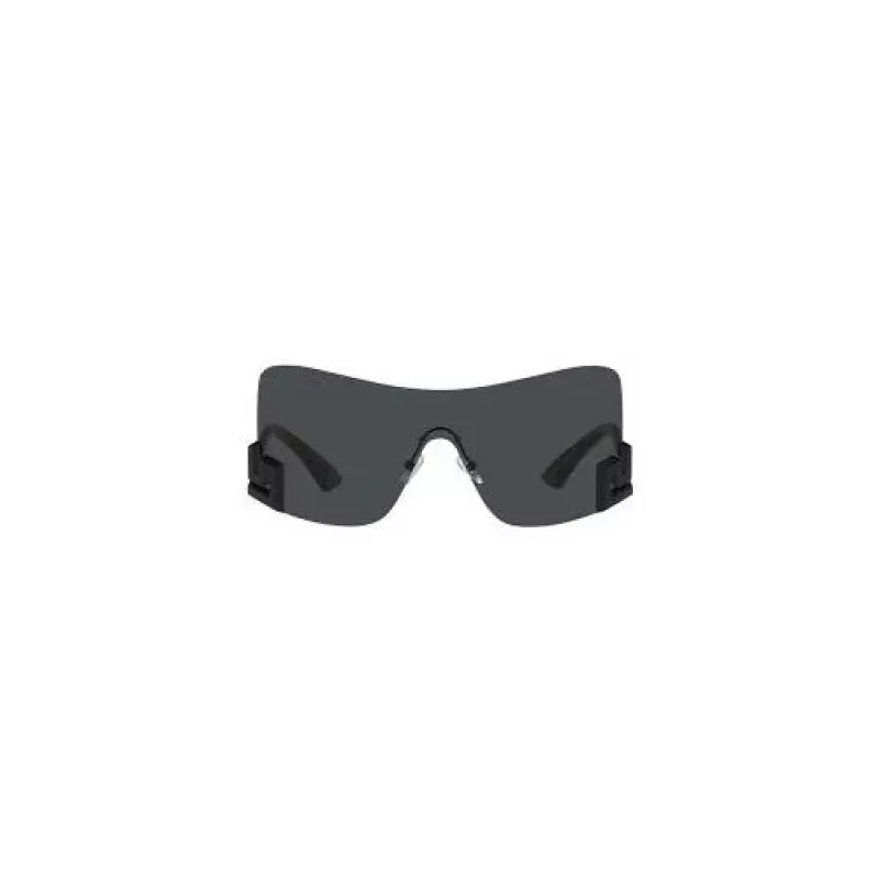 VERSACE VE2240-125687 Damen-Sonnenbrille - Pilot Aviator Metallrahmen Hellgold Dunkelgrau Polycarbonat-Glas 100% UV400