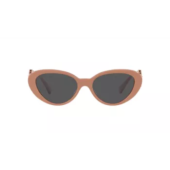 VERSACE VE4433U538387 Damen Cat-Eye-Sonnenbrille Havana 54mm