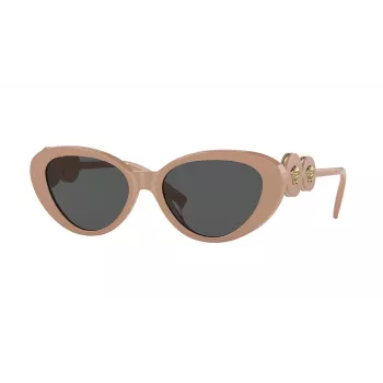 VERSACE VE4433U538387 Damen Cat-Eye-Sonnenbrille Havana 54mm