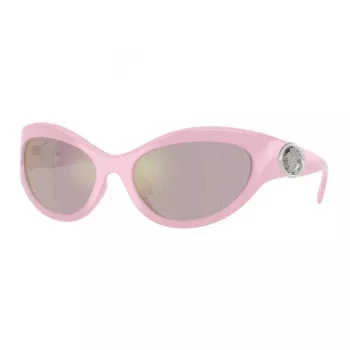 VERSACE VE4485-5521Z Damen Cat-Eye-Sonnenbrille Havana Braun Verlauf 59mm