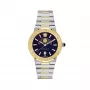 VERSACE VE7G00223 Herren Swiss-Quarz-Uhr 38mm schwarzes Zifferblatt Lederarmband