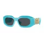 VERSACE Damen Cat-Eye-Sonnenbrille VE4425U543987 Havana/Dunkelgrau 54mm