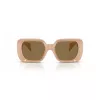 VERSACE Damen Cat-Eye-Sonnenbrille VE4473U548973 Havana Grau Verlauf 54mm