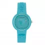 Versace Damen V-Motif Swiss Quartz Uhr VE6G00423 (39mm) Schwarzes Zifferblatt Lederarmband