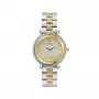Versace Damenuhr VE7F00423 Quarz 35mm Weißes Leder