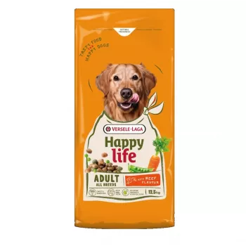 Versele-Laga HappyLife Trockenfutter mit Rind für ausgewachsene Hunde 12,5 kg