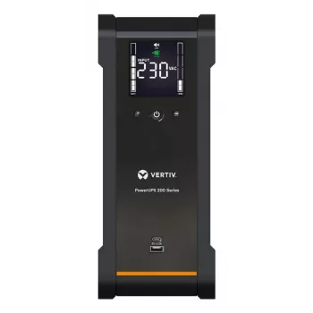 Vertiv PowerUPS 200 PSA6-1000IT-SCH USV, 1000VA/600W, Line-Interactive, Tower, 6x Schuko