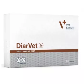 VetExpert Diarvet Small Breed and Cats 6 Kapseln