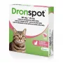 Vetoquinol DRONSPOT Spot-On Entwurmungsmittel für mittelgroße Katzen (2,5-5 kg) - 2 Pipetten