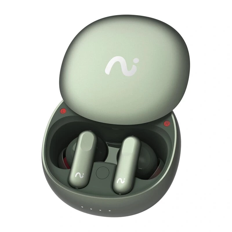 VIAIM Nano+ AI Earbuds mit Sprachrekorder Grün Bluetooth 5.3 IPX4 32GB ENC Touch Control