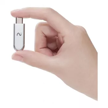 VIAIM Notekit AI Recording Dongle XFVI-D02 (Grau) – KI-Sprachrekorder mit 32 GB Speicher, Dual-MEMS-Mikrofonen, Bluetooth 5.0, USB-C