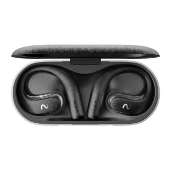 VIAIM Open Note AI Earbuds mit Sprachrekorder (Schwarz)