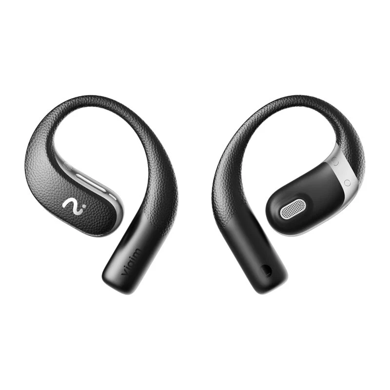 VIAIM Open Note AI Earbuds mit Sprachrekorder (Schwarz)