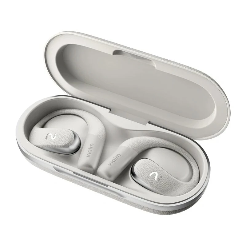VIAIM Open Note AI Earbuds mit Sprachrekorder (Grau) - 32GB, Bluetooth 5.3