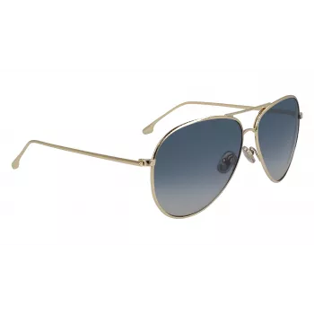 Victoria Beckham VB203S-706 Damen-Sonnenbrille Havana Acetat Braun Verlauf 62mm