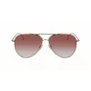 Victoria Beckham VB203S-712 Damen-Sonnenbrille Goldener Rahmen Braune Verlaufsgläser 62 mm