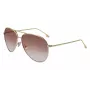 Victoria Beckham VB203S-712 Damen-Sonnenbrille Goldener Rahmen Braune Verlaufsgläser 62 mm