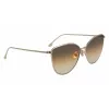 Victoria Beckham VB209S-708 Damen Cat-Eye-Sonnenbrille Havana/Gold 59mm
