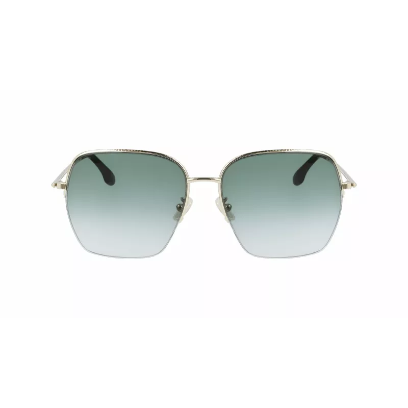 Victoria Beckham VB214SA-700 Damen-Sonnenbrille - Havanna-Acetatrahmen, braune Verlaufsgläser, 61 mm