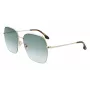Victoria Beckham VB214SA-700 Damen-Sonnenbrille - Havanna-Acetatrahmen, braune Verlaufsgläser, 61 mm