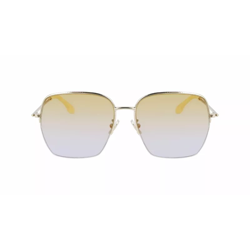 Victoria Beckham VB214SA-723 Damen-Sonnenbrille Havana Braun Acetat 61mm