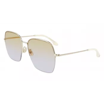 Victoria Beckham VB214SA-723 Damen-Sonnenbrille Havana Braun Acetat 61mm