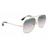 Victoria Beckham VB215S-756 Damen eckige Acetat-Sonnenbrille Havana 59mm