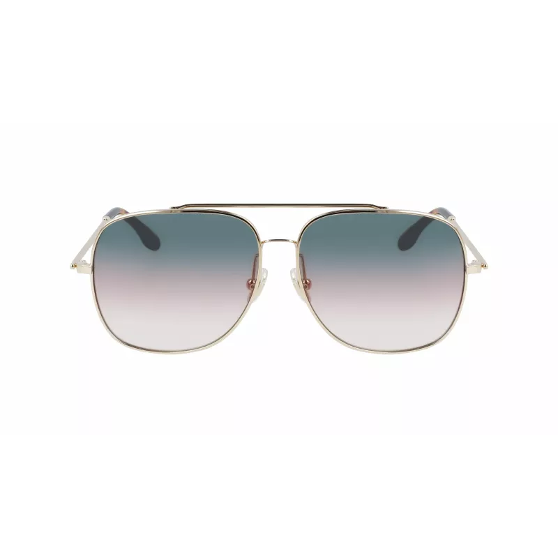 Victoria Beckham VB215S-756 Damen eckige Acetat-Sonnenbrille Havana 59mm