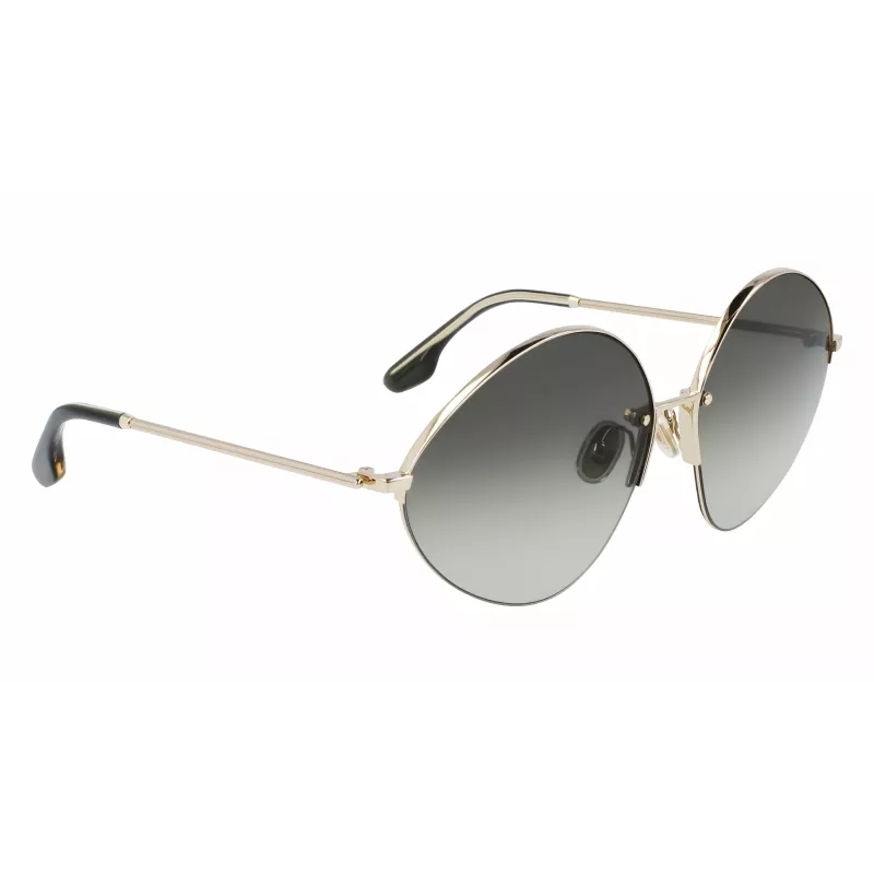 Victoria Beckham VB220S-713 Damen-Sonnenbrille Gold Braun Verlauf Schmetterling