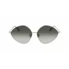Victoria Beckham VB220S-713 Damen-Sonnenbrille Gold Braun Verlauf Schmetterling