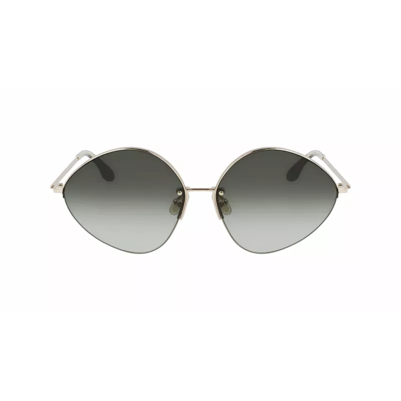 Victoria Beckham VB220S-713 Damen-Sonnenbrille Gold Braun Verlauf Schmetterling
