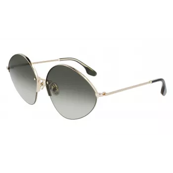 Victoria Beckham VB220S-713 Damen-Sonnenbrille Gold Braun Verlauf Schmetterling