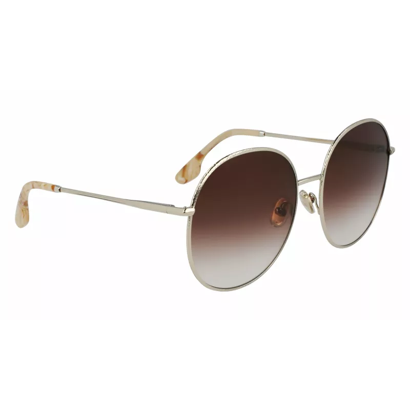 Victoria Beckham VB224S-702 Damen-Sonnenbrille Gold/Havana Brown Gradient 59mm