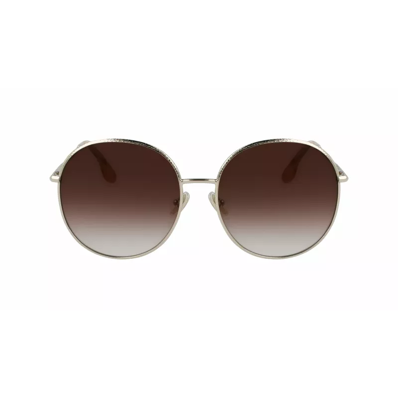Victoria Beckham VB224S-702 Damen-Sonnenbrille Gold/Havana Brown Gradient 59mm