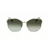 Victoria Beckham VB225S-700 Damen-Sonnenbrille Gold Metall Braun Verlauf Pilot